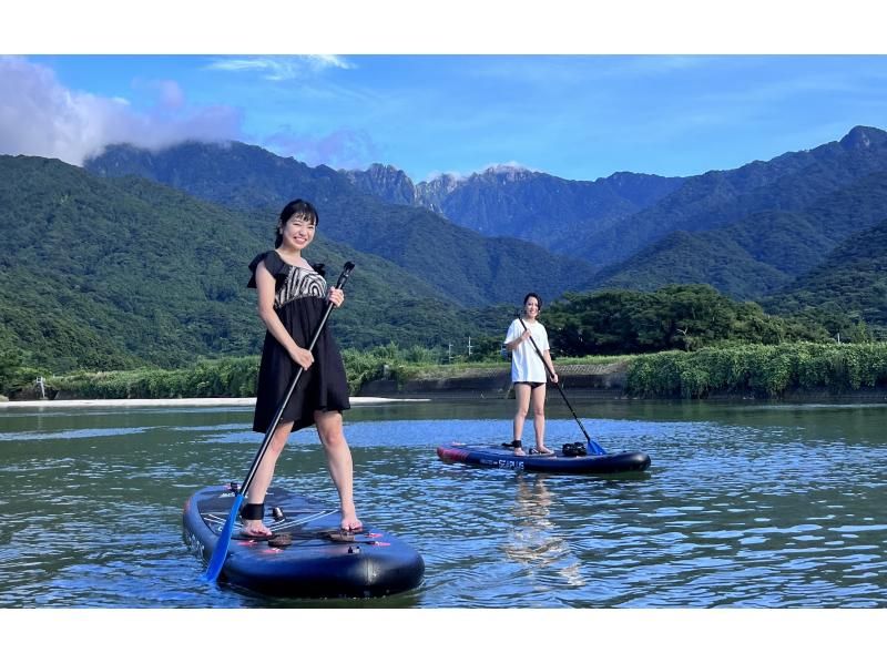 SALE! [Yakushima/Nagata SUP Nature Experience] Add a fun river adventure to your adventure near Inakahama! Relax and enjoy the crystal clear Nagata River!の紹介画像