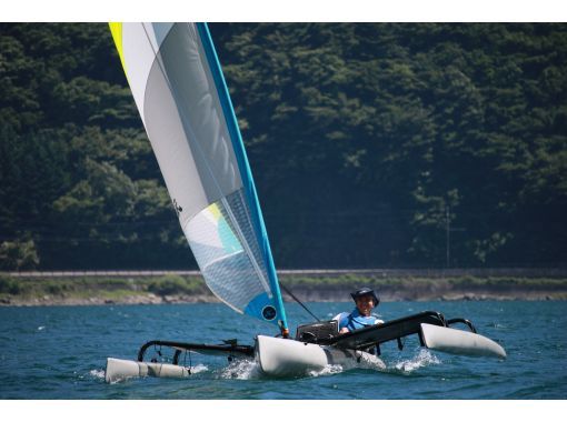 [It's fun to run in the wind! ! ] HOBIE sailing Kayak half-day lessonの画像