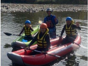 [Saitama/Tokigawa/Arashiyama] 1.5 hours from Ikebukuro! Down the river with an inflatable kayak! Experience time 2 hours! Beginners, families and couples welcome! With tour photos!の画像