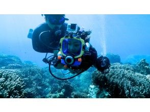 [Okinawa ・ Miyakojima] Experience slow dive (full face mask)