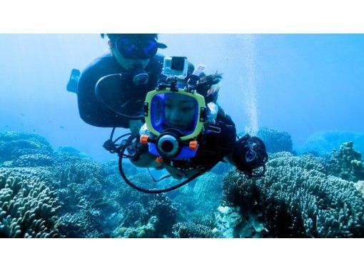 [Okinawa ・ Miyakojima] Experience slow dive (full face mask)の画像