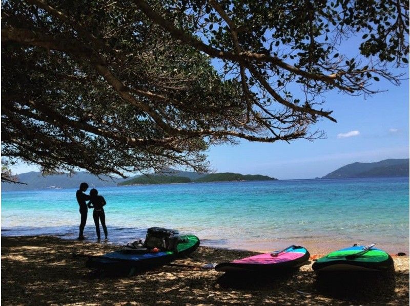 [Amami Oshima] Enjoy the beautiful beach and coral reef sea! 1 Day SUP Shirahama Tour!の紹介画像