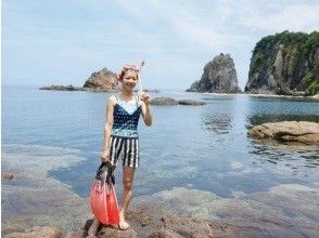 【兵庫・美方】水質ランク最高の「AA」に認定されている香住の海で【ビーチシュノーケリング】を楽しもう♪