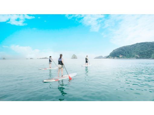 Local coupon available plan [Shizuoka/Izu Shimoda] Let's take a walk on the surface of the water! SUP stand up paddle board experience!の画像