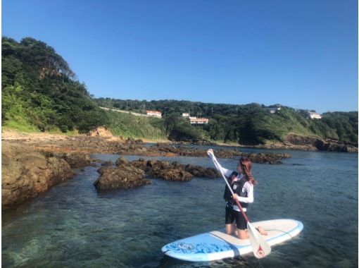 Local coupon available plan [Shizuoka/Izu Shimoda] Let's take a walk on the surface of the water! SUP stand up paddle board experience!の画像
