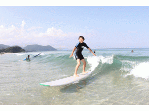 Regional common Use a coupon plan [Shizuoka / Izu] For kids! Surfing private lesson!の画像