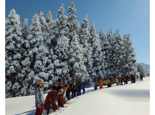[新潟村上/柴田]雪鞋徒步旅行的度假酒店住宿計劃の画像