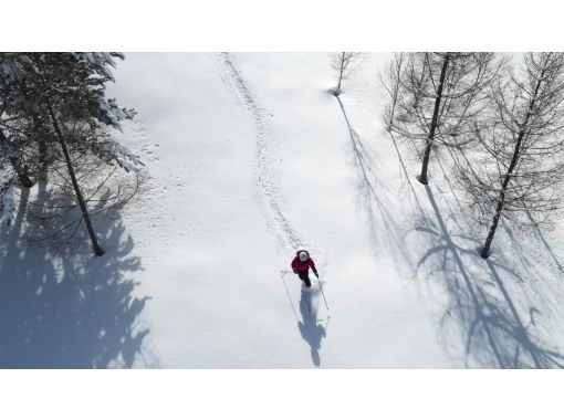 【長野・木島平村】初めてのテレマークスキー　プライベート3時間講習プラン！　レンタル有り！の画像