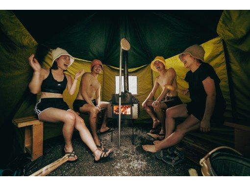 [Shikoku, Yoshino River] Kochi Yoshino River Sauna Tent SAVOTTA & SUP Rental Limited to 1 groupの画像