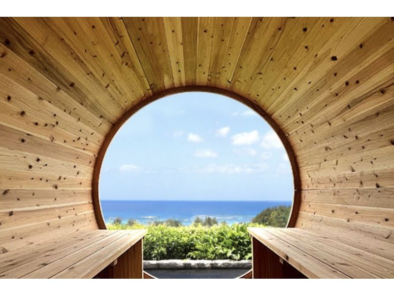 [Okinawa main island Nago] Domestic barrel sauna and tent sauna ☆ A plan to enjoy Okinawa's Awamori water bath at a resort hotel ♪ Limited time only until March 31, 2023 ☆の紹介画像