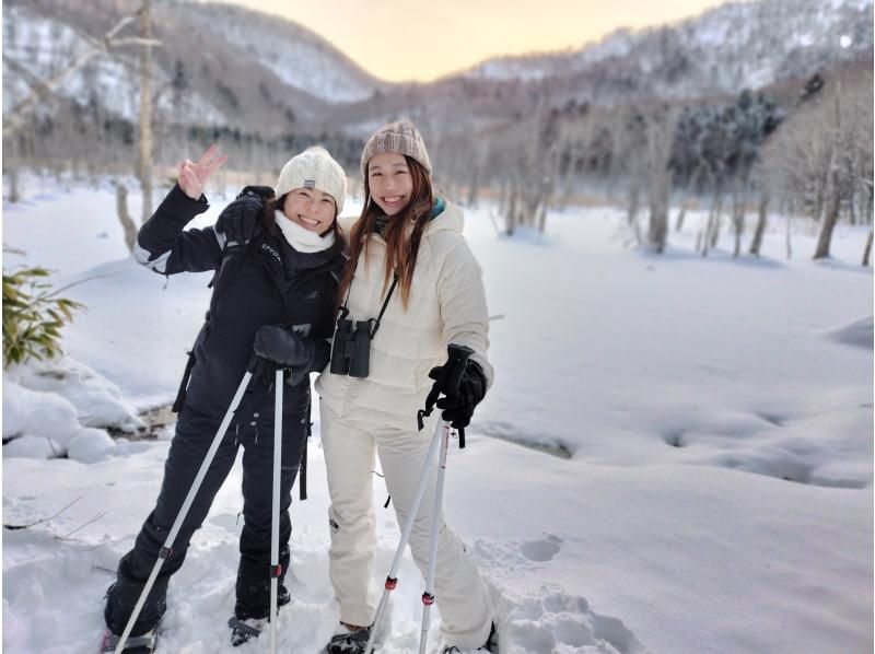 [Hokkaido, Chitose City] Lake Shikotsu Private Snow Walk [1/3-2/25]の紹介画像