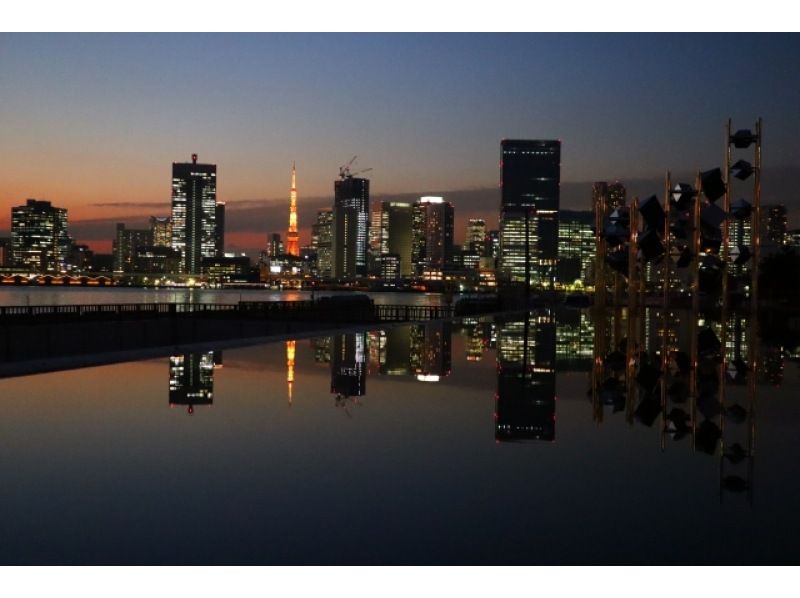 スーパーサマーセール2024【Tokyoナイト】ライトアップ東京ツアー！東京湾岸と川崎工場の夜景 -夕食なしプラン-〈専用車１台８名様限定〉の紹介画像