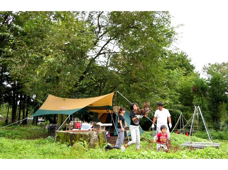 [静冈/富士宫]推荐给家庭！可以与动物互动的野外营地！迄今为止最受欢迎的“免费网站”~慢计划~（帐篷住宿）の紹介画像