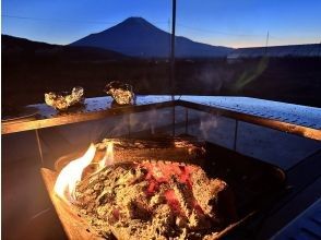 【山梨・忍野】焼き芋づくり体験｜富士山の麓で焚き火とホクホクの焼き芋を召し上がれ♪｜ファミリー・友人同士で◎の画像