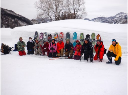 [Nagano/ Hakuba] Endekashi GREEN.LAB Special Tour! Backcountry hotei (fresh snow surface) adventure with lab riders! Intermediate/advancedの画像