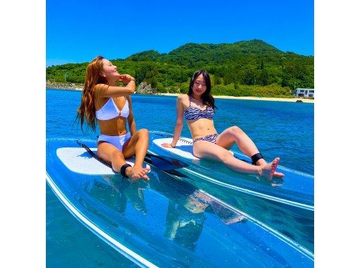預定在沖繩最美麗的海灘舉行！無人機Clear SUP ★【沖繩No.1 Clear SUP店】最佳拍照體驗與動人影片【今歸仁】の画像