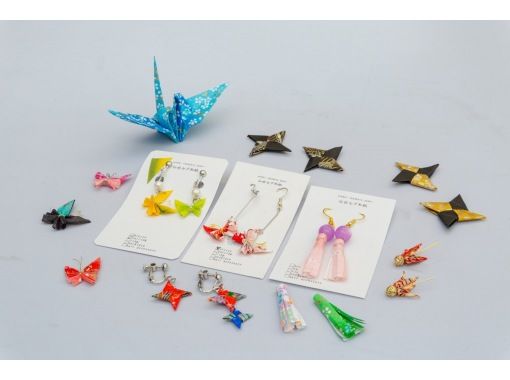 [Miyagi/ Sendai] Sendai Tanabata Japanese paper accessory making experienceの画像