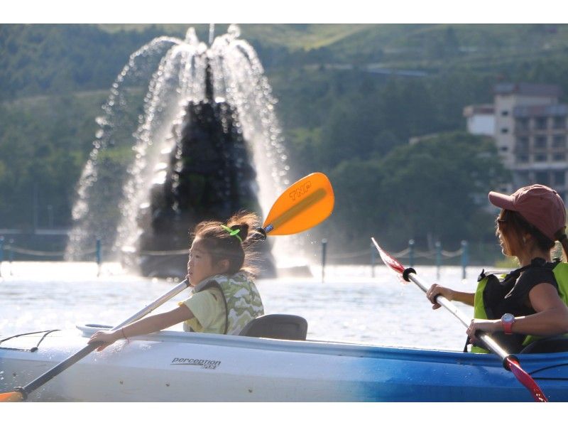 【白樺湖カヌーツアー 2時間】初心者ファミリー・カップル・友達同士みんな楽しめる