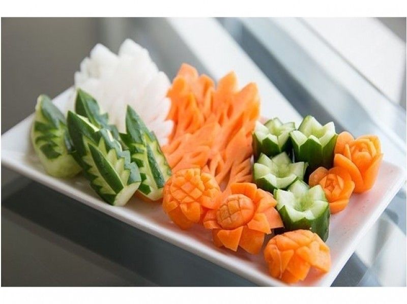 [Miyagi/Matsushima] Sculpture on vegetables or fruits! Thai carving experience ♪ Beginners OKの紹介画像