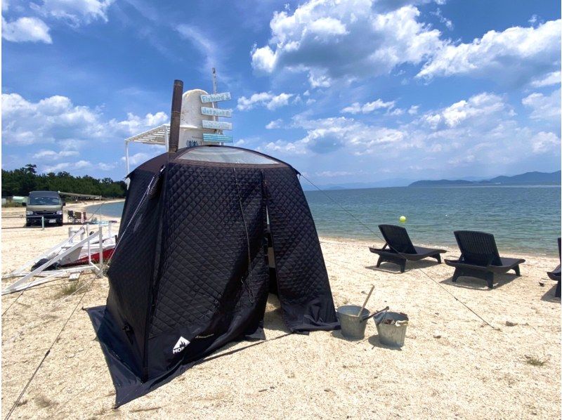 [Shiga, Otsu] [Plan for one person] Experience a tent sauna without bringing anything! Relax in the largest cold water bath in Japan! [2-hour plan]の紹介画像