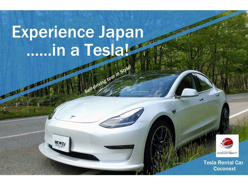 [ออกเดินทางจากกิฟุ/ฮาชิมะ] ไปได้ทุกที่ด้วยรถเช่า Tesla แผนฟรีの紹介画像