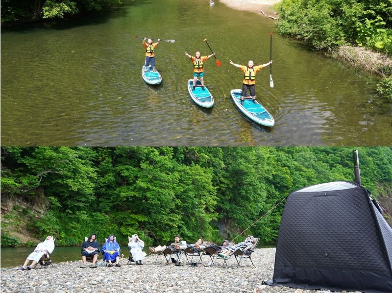 【北海道・SUP体験】透明度の高い支笏湖の湖面をクルージング！SUP体験（半日コース）の画像