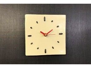 [Osaka/Tennoji] Pottery experience class-Beginners can make satisfying works "Ceramic clock plan" 2 minutes on foot from Tennoji station