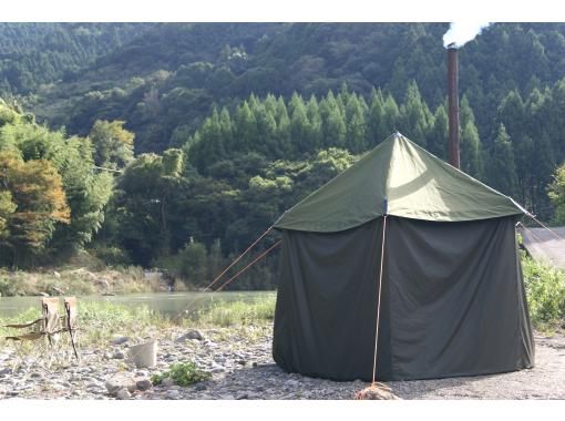 [德岛县胜浦町]让我们在胜浦TOTONOU的最佳位置享受帐篷桑拿の画像