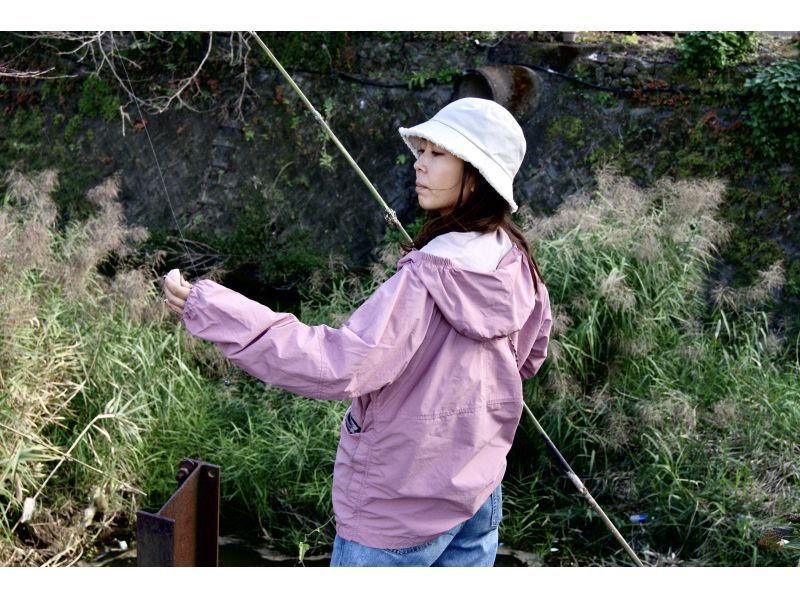 [Tokushima/Katsuura Town] Making from a rod-River fishing experience-の紹介画像