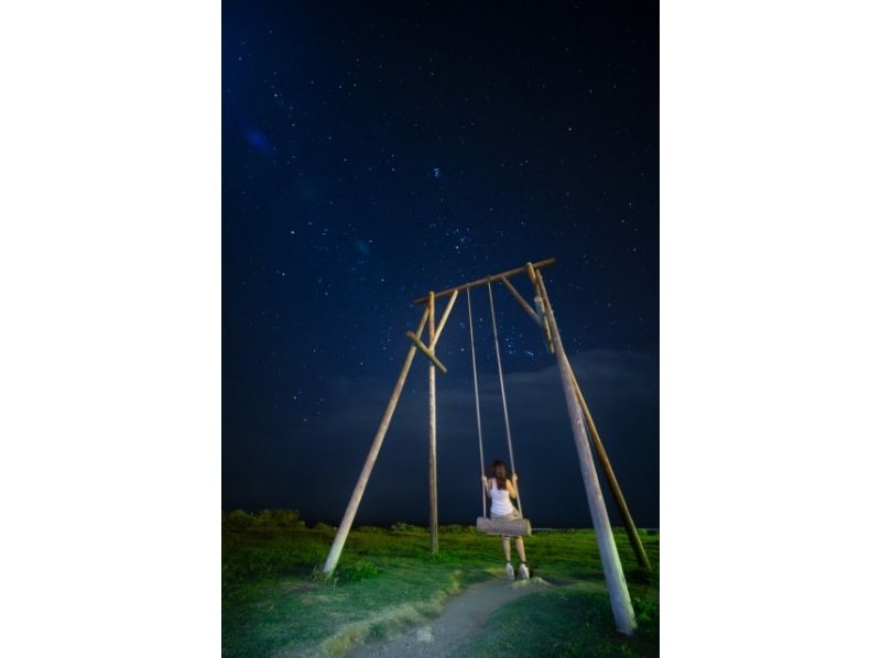 ＜Okinawa, Uruma City＞ Starry sky photo and space walk in Ikei Island or underwater road + Hamahiga ☆彡 Families and couples welcome ☆彡 Same-day reservations OK after consulting with the weatherの紹介画像