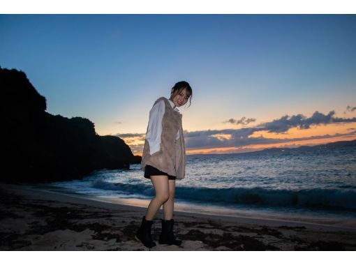 <Okinawa, Uruma> Selectable photo tour in the underwater road, Hamahiga ~ Surprise while playing with drones and activities (confession, proposal, birthday)の画像