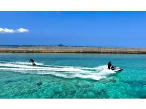 [Okinawa Minnajima] Excellent exhilaration! Minna Island Wakeboard Tour by jet ski!の画像