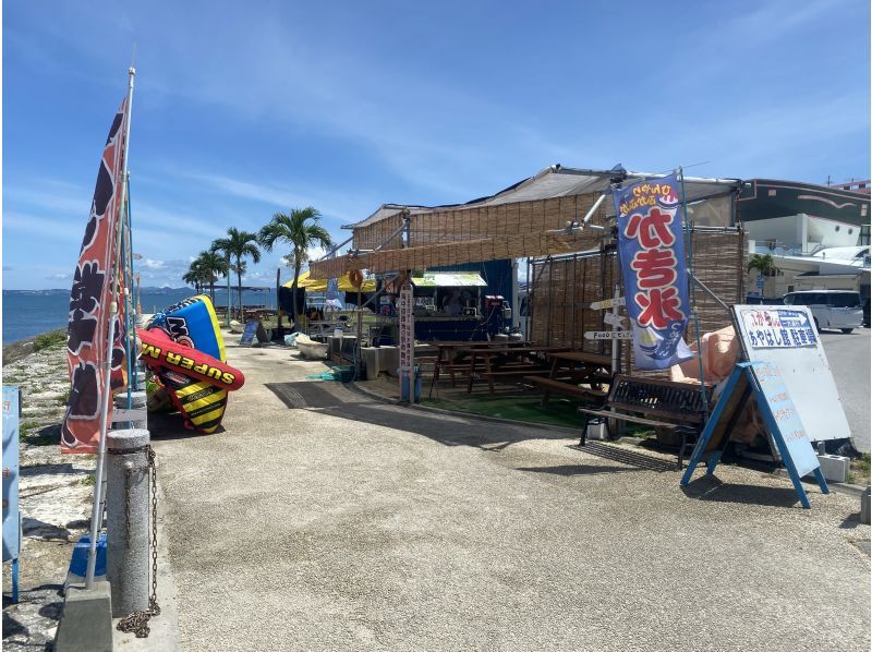 [Okinawa Uruma City] Umi no Eki Ayahashi Hall/Super Cheap Marine Leisure 2H Unlimited Play Plan + Parasailing + BBQ Setの紹介画像