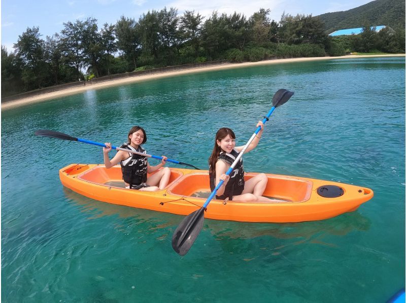 奄美大島【当日予約可能】クリアカヤック（90分）※ドローン空撮動画等写真の無料プレゼントあり※おひとり様もお任せください★の紹介画像