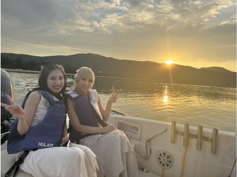 奄美大島【当日予約可能】サンセットクルーズ（90分）※口コミ投稿で撮影データの無料プレゼントあり※おひとり様もお任せください★の紹介画像
