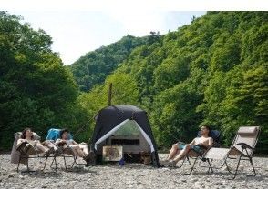 [Hokkaido, Sapporo, Jozankei] A cold river bath! Relax in the great outdoors of Jozankei - River View Tent Sauna Tour