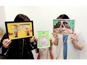 【石川・金沢】Google口コミ＜★★★★★＞着物ハギレアートづくり！世界に一つだけの完成品はその場でお持ち帰りOK！