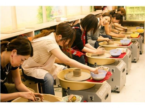 [Osaka Tennoji] Pottery experience class "Electric potter's wheel course" A pottery class 5 minutes on foot from Abeno Harukas! Plan for foreigners visiting Japanの画像
