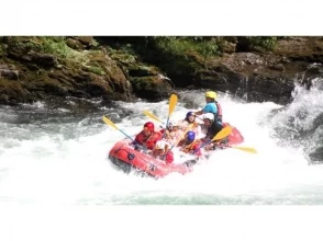 [9:00-/13:00-] Excitement to run! Yoshino River half-day rafting. Full throttle of adrenaline with friends and couples! With 25 years of experience and a trustworthy big smile!の画像
