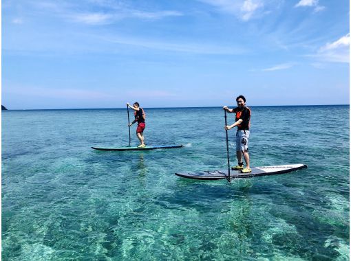 [Seasonal popular tour] Quick SUP (stand up paddle board) tour ★ Can be reserved ★の画像