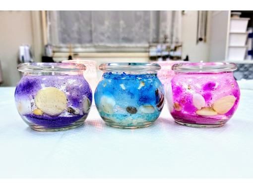 夏休み特別メニュー！子供1名分無料♪【親子で遊ぼう！マリンポットキャンドル】自由制作に！期間限定・人数限定 の画像