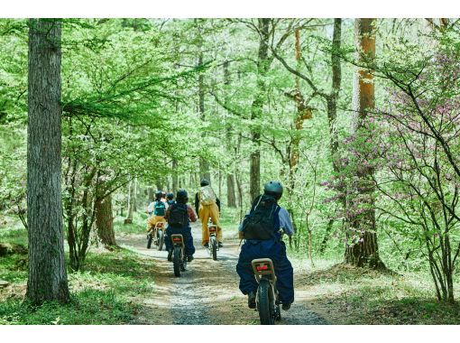 [Lake Kawaguchi] #RIDE Cruise | 150min | Bring back your adventurous spirit. Return to being a child and ride through nature and caves on an e-Fat BIKEの画像