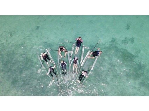 Great satisfaction for everyone from 0 years old to 100 years old ⭐︎ Clear Kayak Miyakojima memories in one video ♪ Free drone shooting!の画像