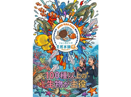 那覇から約30分/学生初心者応援プラン『海のテーマパーク/天然水族感』ウミガメ＆100種以上を探索する自然体験シュノーケリング★送迎可★の画像