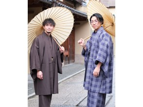【京都・清水寺】男性におすすめ〜着物・浴衣レンタル「メンズプラン」抜群の好立地店舗！の画像