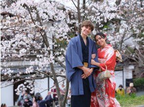 [Kyoto/Kiyomizudera] Couple kimono & yukata rental Women's hair set included ☆ We have everything you need for dressing ♪の画像