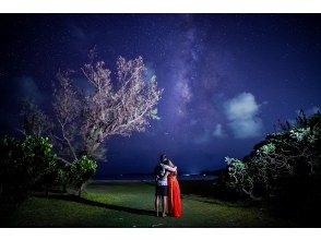 【沖縄・久米島】満点の星空や天の川と記念撮影！！　星空フォトツアー　【当日予約OK・ホテル送迎可】