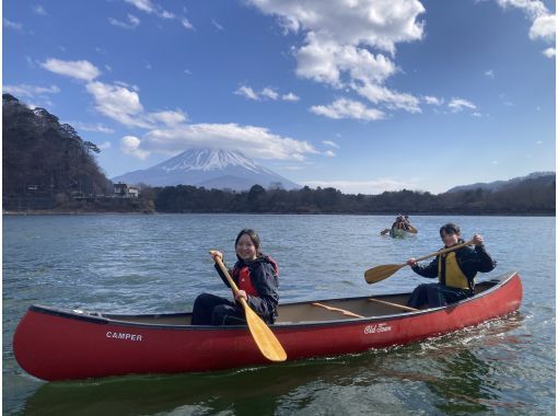 【山梨・精進湖】精進湖のステキな自然と富士山を満喫 ♪ カナディアンカヌー体験！（9：30/13：30）の画像