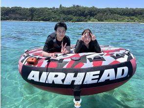 【名護市・今帰仁村・古宇利島】プライベートビーチで最新チューブ3点選び放題！夏の思い出を、自分好みにカスタマイズ。大満足の『Bプラン ♪』