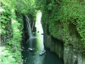 080【熊本発】路線バスの旅：高千穂峡と宮崎郷土料理の昼食（チキン南蛮と瓦焼き風茶そば付御膳）